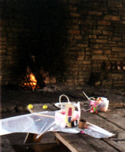 Baskets in progress