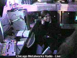 Me at Metalworks Radio