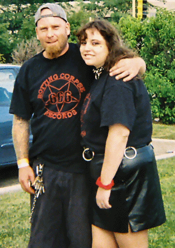 Me n Ronnie at Metalfest, 2004